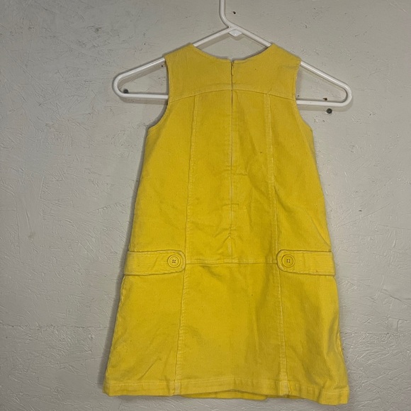 Vintage GAP Yellow Sleeveless Sheath Dress Casual Crew Neck - Picture 3 of 3